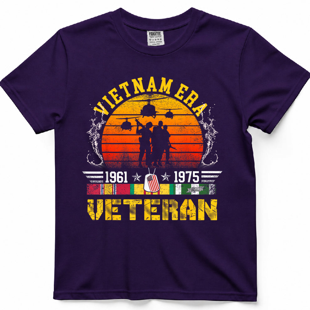 Veteran Gift T-Shirt Vietnam War Era Retired Soldier T-Shirt