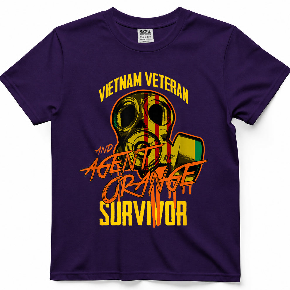 VIETNAM VETERAN AND AGENT ORANGE SURVIVOR T-Shirt