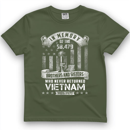 in Memory of Vietnam Veteran T-Shirt