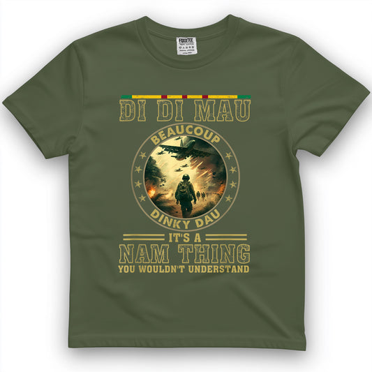Vietnam Veteran Di Di Mau, Vietnam War Memory, Memorial Day T-Shirt