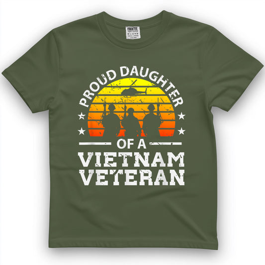 Proud Daughter of A Vietnam Veteran T-Shirt1