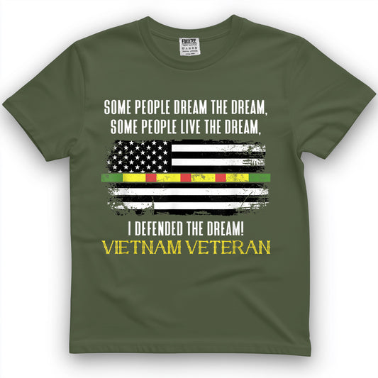 Vietnam Vet Vietnam Veteran Grandpa Retired Veteran T-Shirt