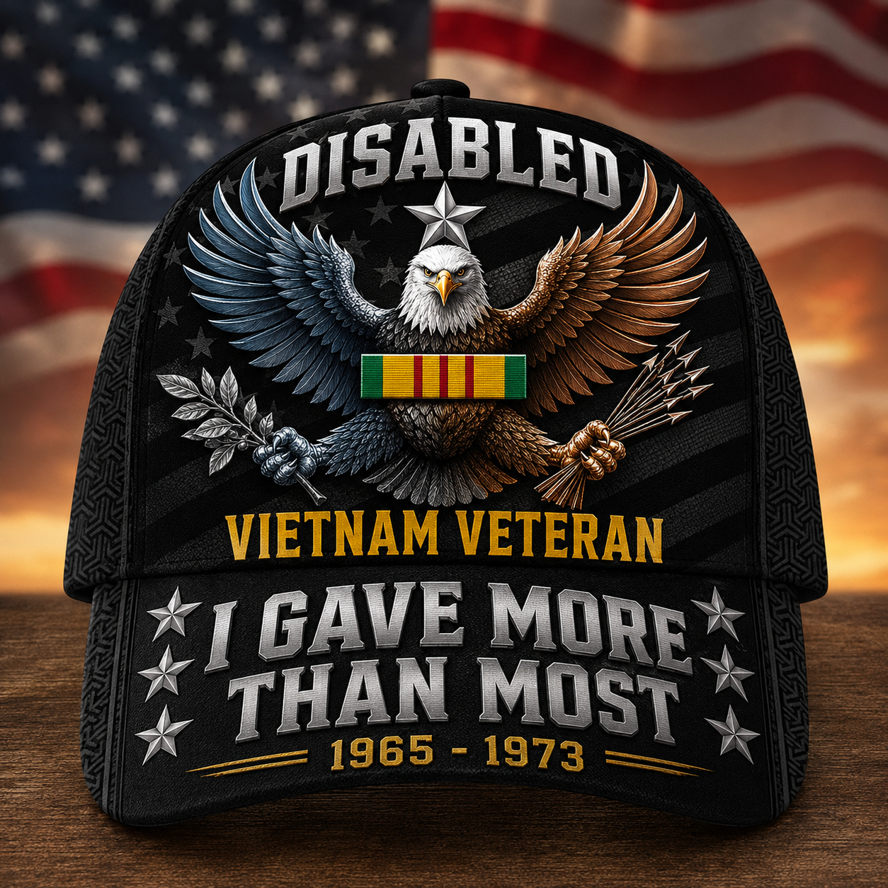 Disabled Vietnam Veteran Cap I Gave More Than Most