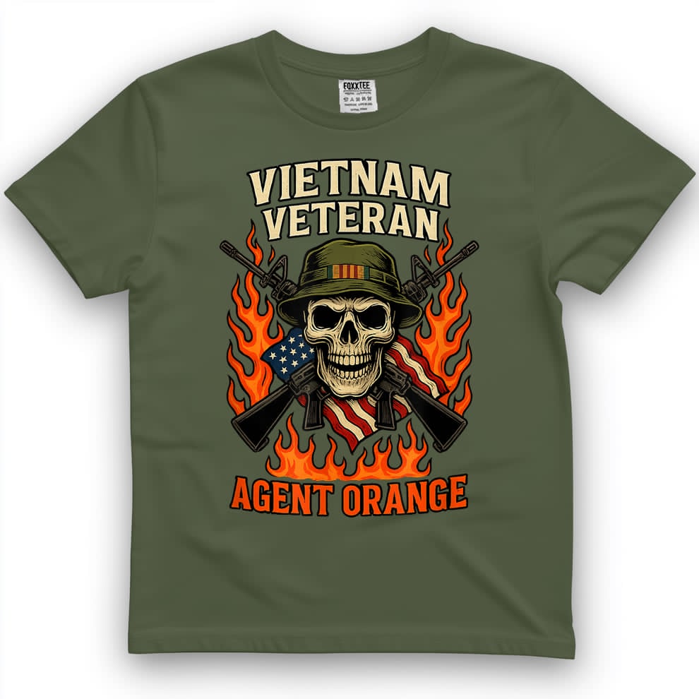Vietnam Veteran Agent Orange Shirt