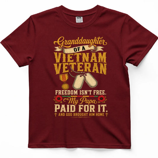 Granddaughter Of A Vietnam Veteran