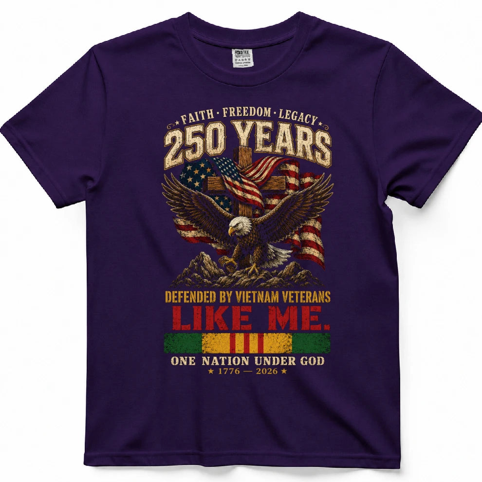 250 Years Faith Freedom Legacy Shirt