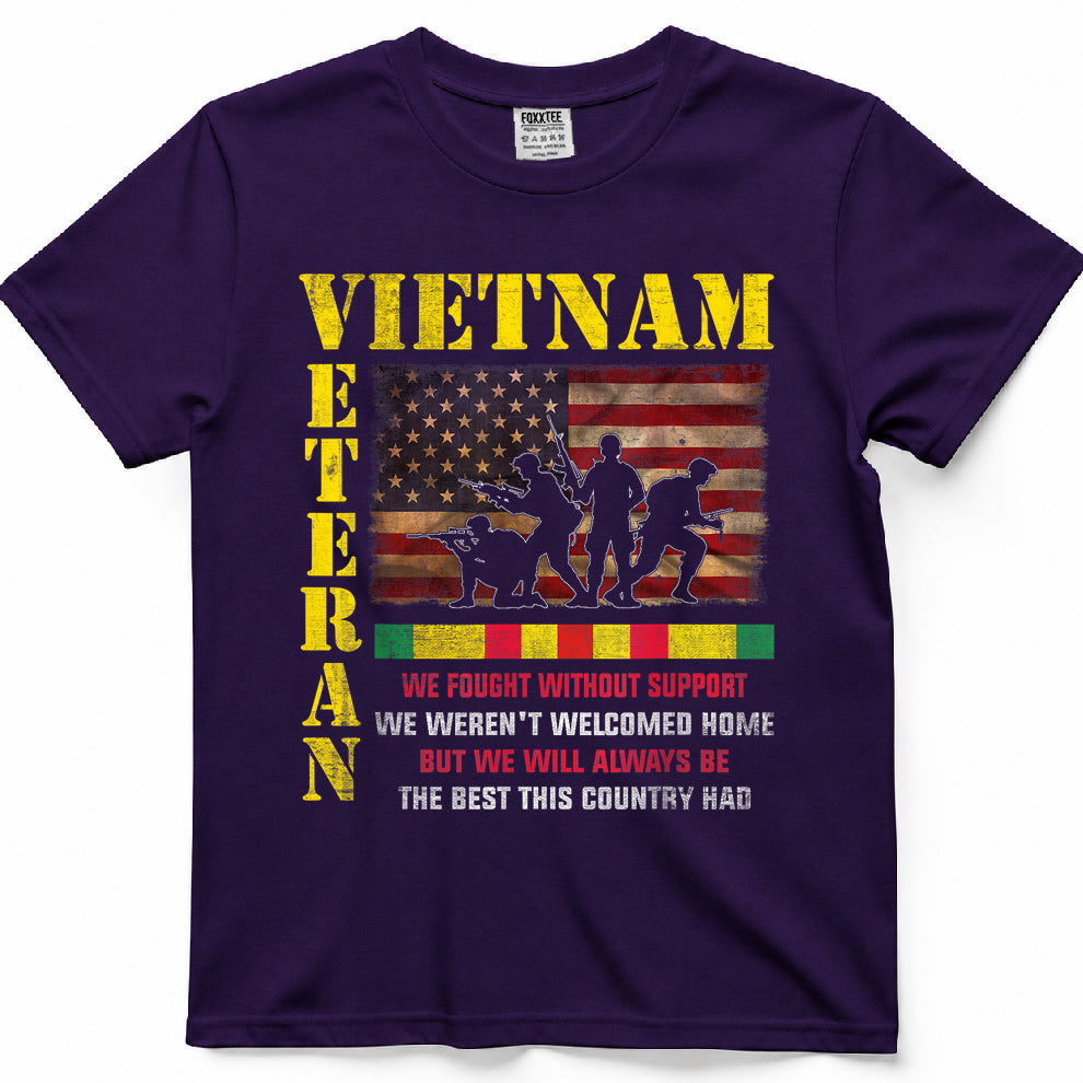 Vietnam Veteran - The Best America Had Military Family T-Shirt