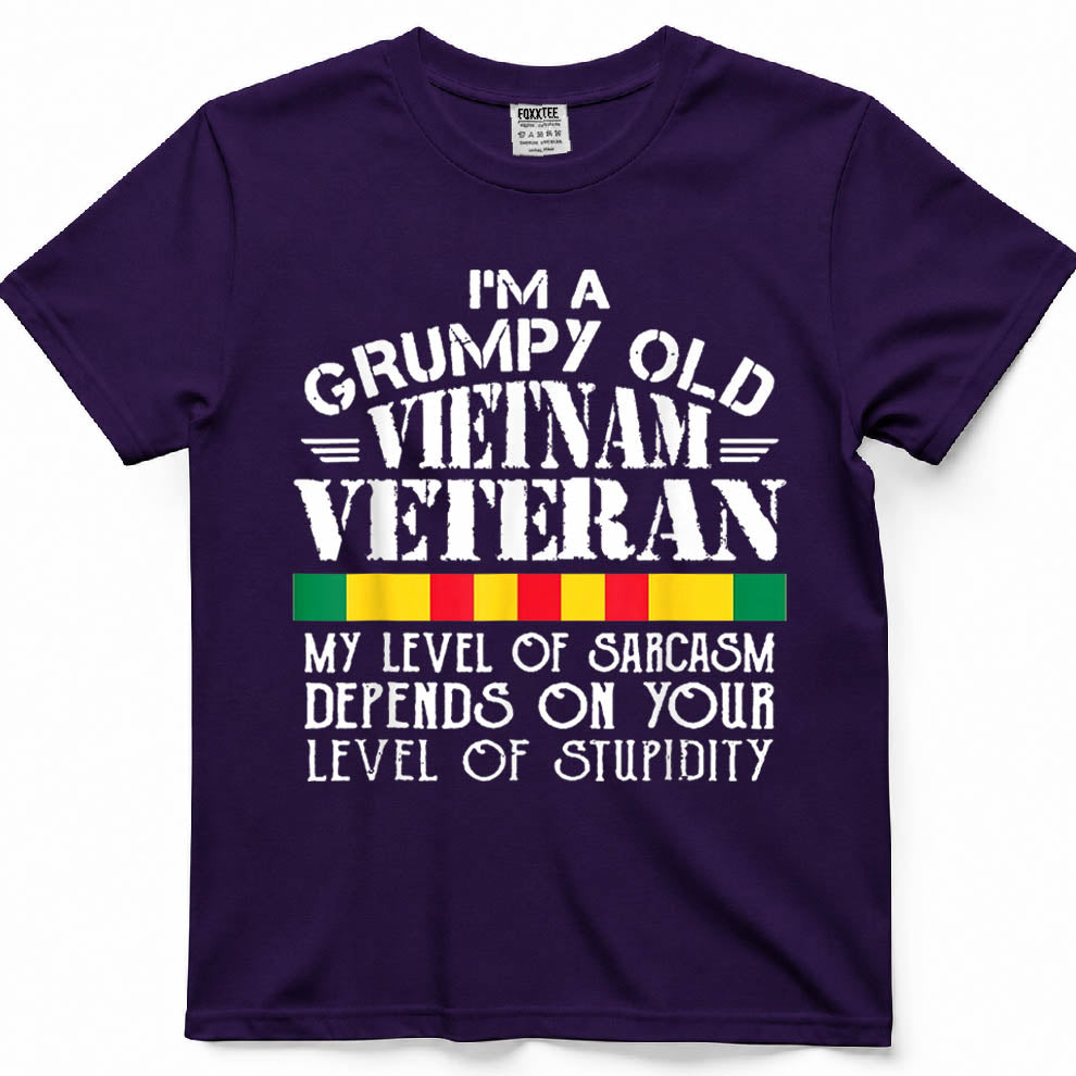 Never Underestimate an Old Man Who is Also Vietnam Veteran T-Shirt
