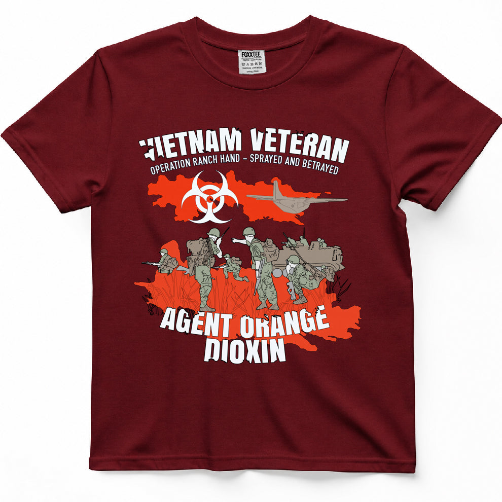 Vietnam Veteran Agent Orange Sprayed T-Shirt