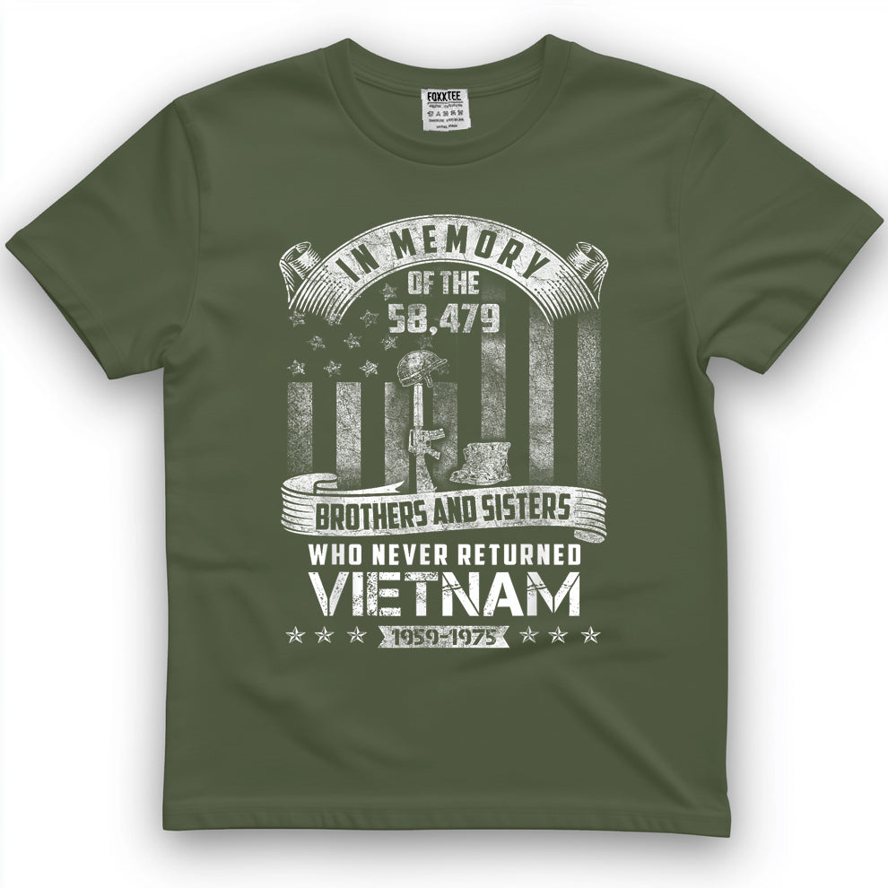 in Memory of Vietnam Veteran T-Shirt