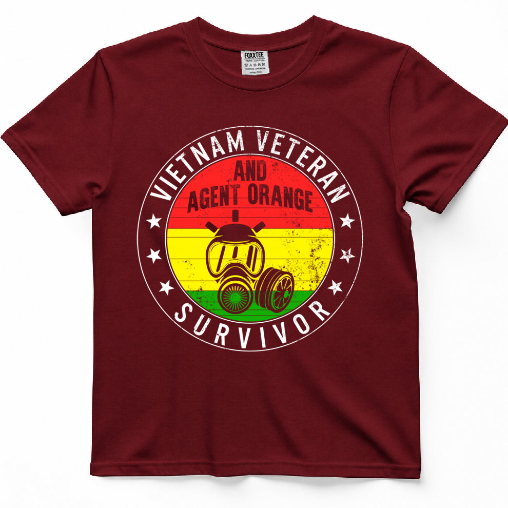 Vietnam Veteran And Orange Agent Survivor Veterans Day Men Comfort Colors t-shirt11