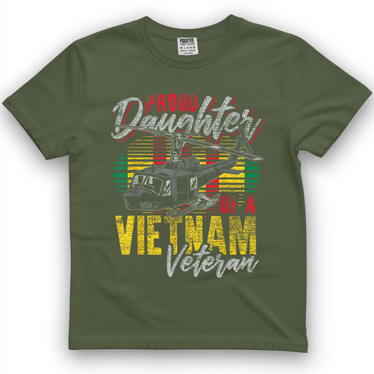 Proud Daughter of a Vietnam Veteran T-Shirt