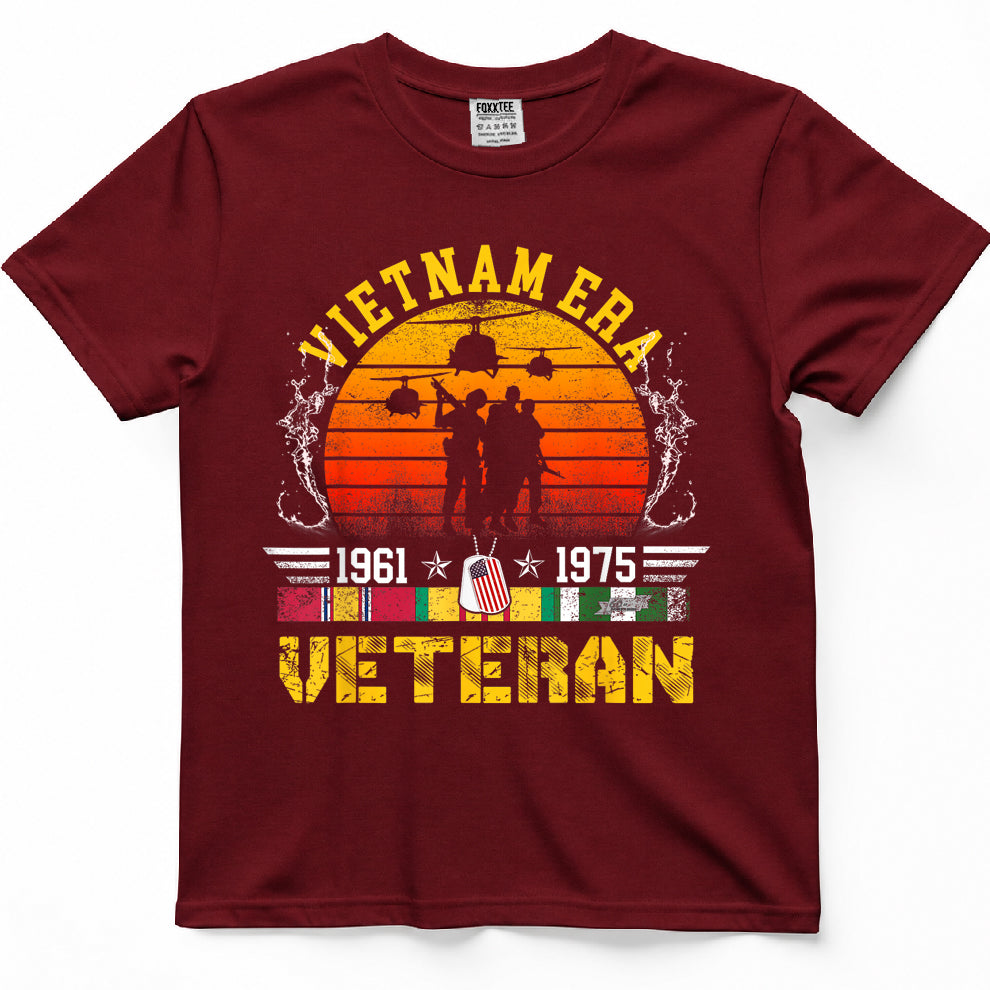 Veteran Gift T-Shirt Vietnam War Era Retired Soldier T-Shirt