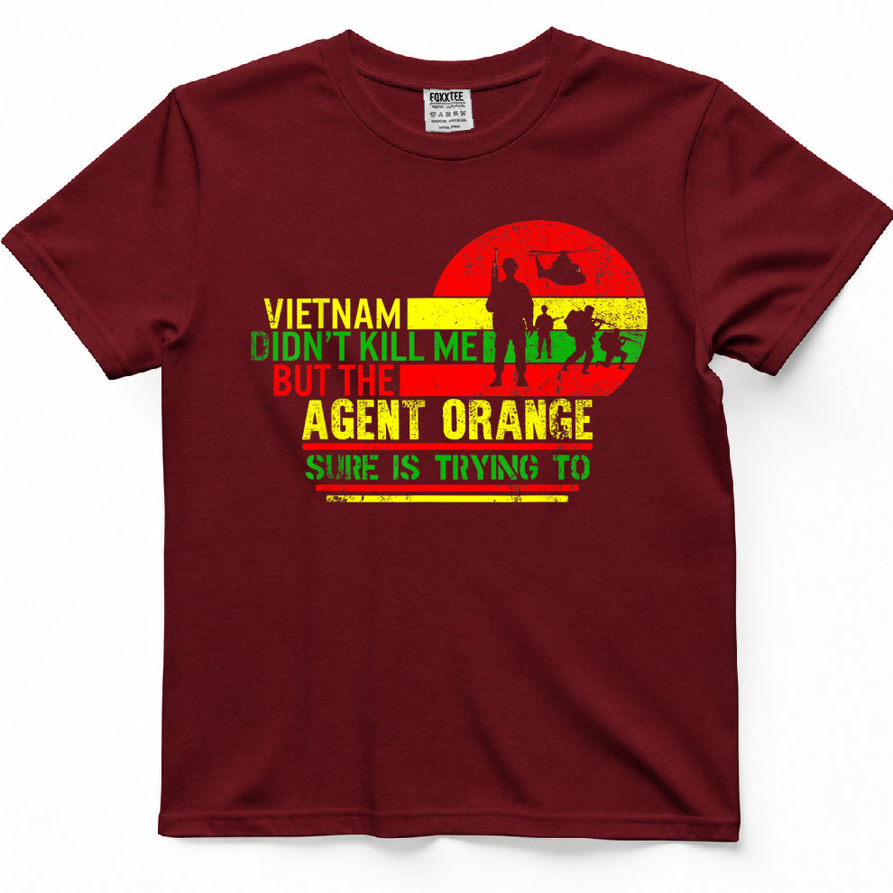 Vietnam Veterans Day Orange Agent Victims Retired Soldiers T-Shirt1