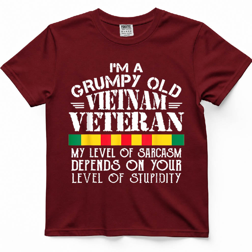 Never Underestimate an Old Man Who is Also Vietnam Veteran T-Shirt