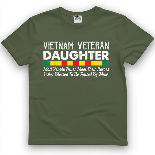Proud Daughter of a Vietnam Veteran T-Shirt2
