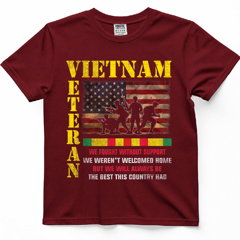 Vietnam Veteran - The Best America Had Military Family T-Shirt