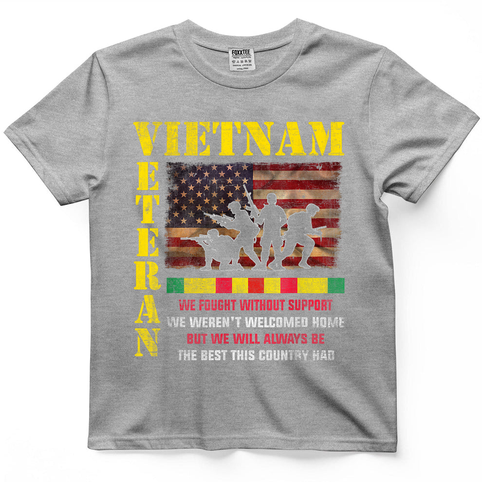 Vietnam Veteran - The Best America Had Military Family T-Shirt