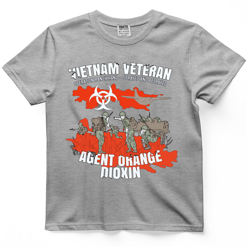 Vietnam Veteran Agent Orange Sprayed T-Shirt