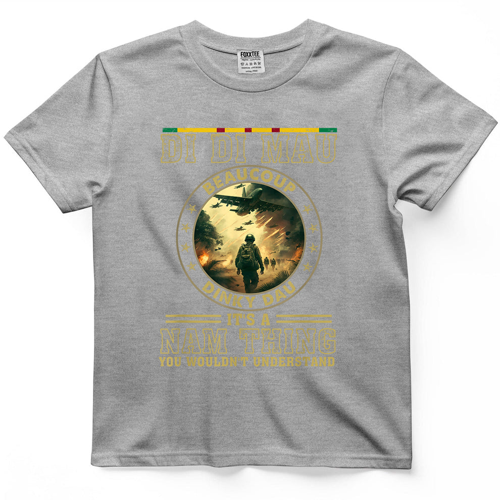 Vietnam Veteran Di Di Mau, Vietnam War Memory, Memorial Day T-Shirt