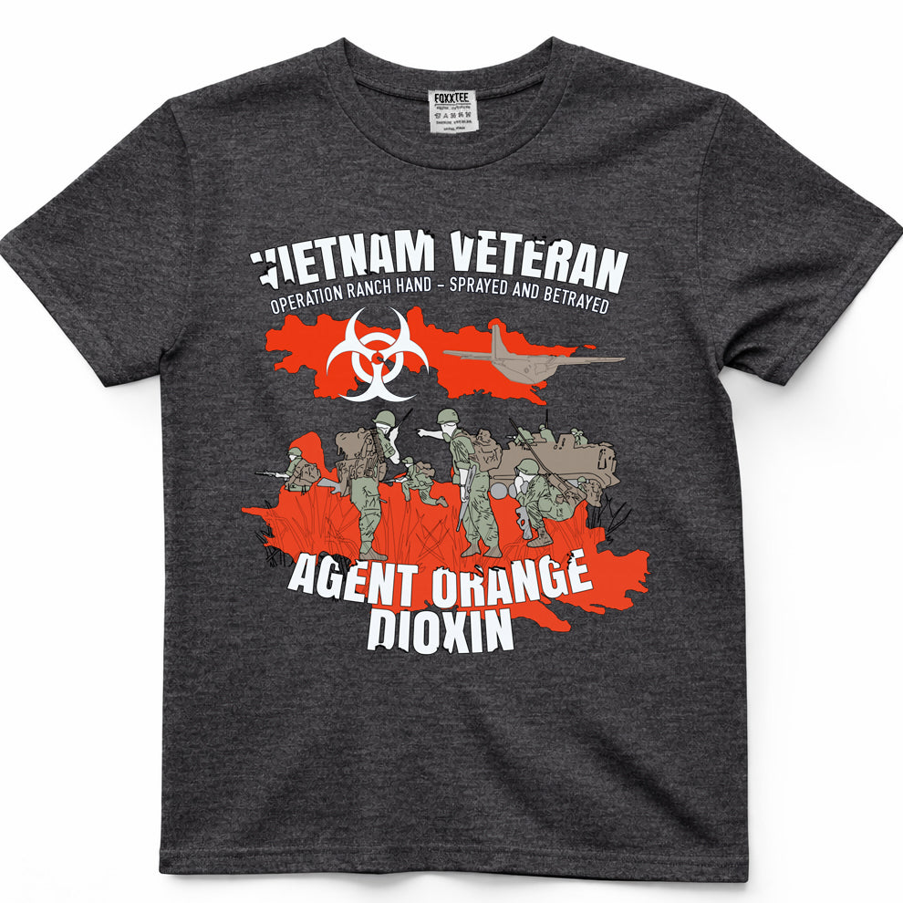 Vietnam Veteran Agent Orange Sprayed T-Shirt