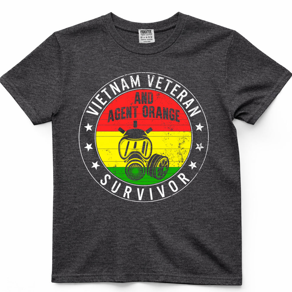 Vietnam Veteran And Orange Agent Survivor Veterans Day Men Comfort Colors t-shirt11