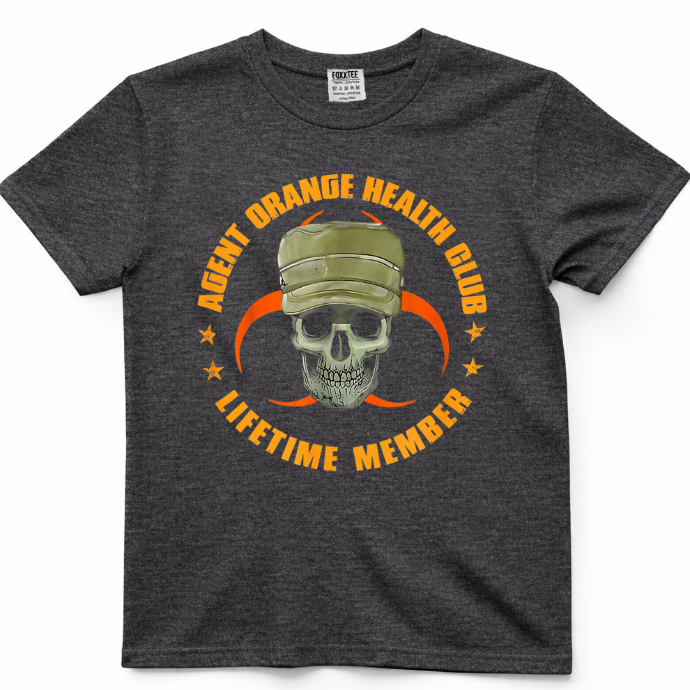 Orange Agent Health Club Lifetime Member Vietnam Veterans T-Shirt