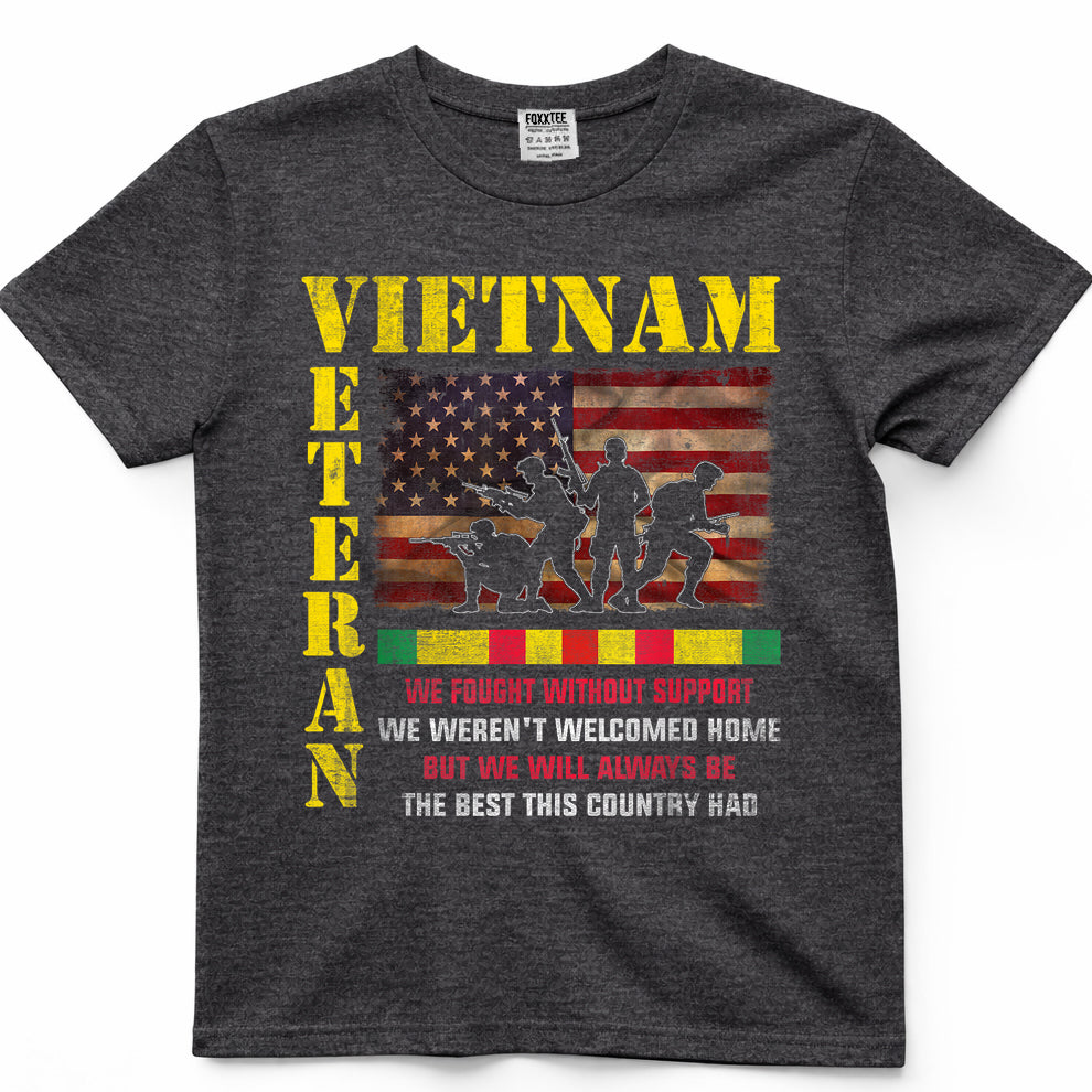 Vietnam Veteran - The Best America Had Military Family T-Shirt