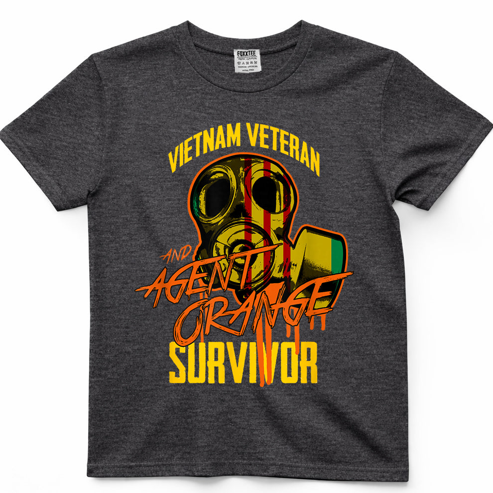 VIETNAM VETERAN AND AGENT ORANGE SURVIVOR T-Shirt
