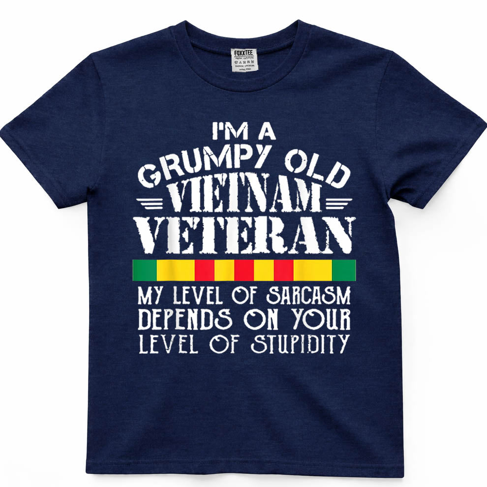 Never Underestimate an Old Man Who is Also Vietnam Veteran T-Shirt