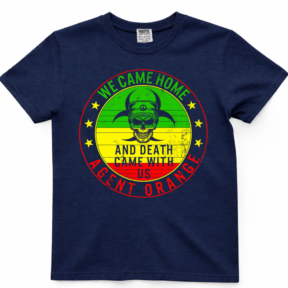 Vietnam Veterans Day Orange Agent Victims Retired Soldiers T-Shirt