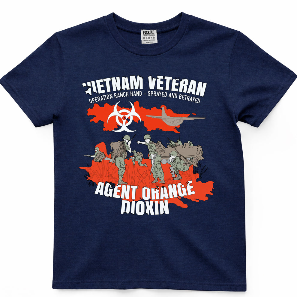 Vietnam Veteran Agent Orange Sprayed T-Shirt