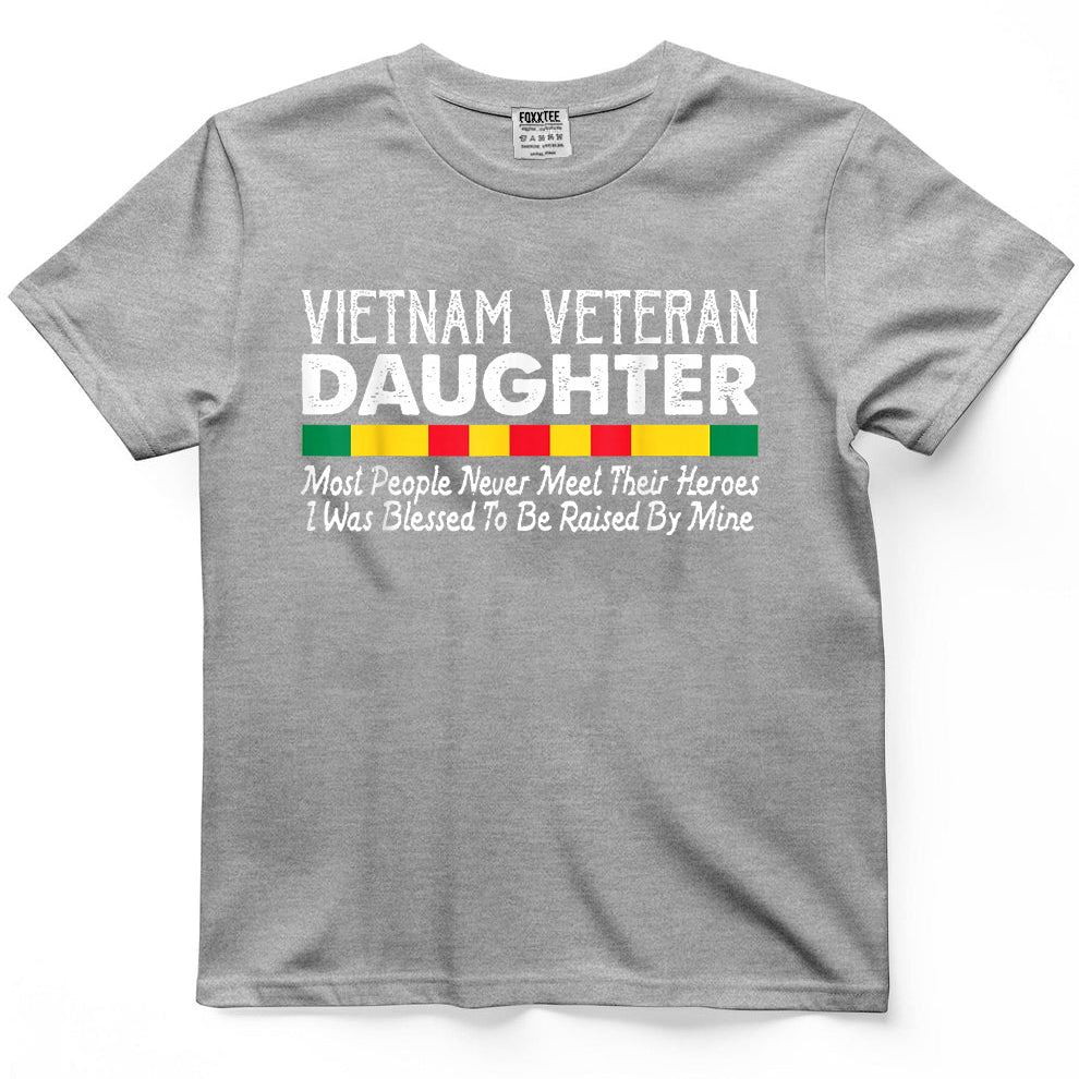 Proud Daughter of a Vietnam Veteran T-Shirt2