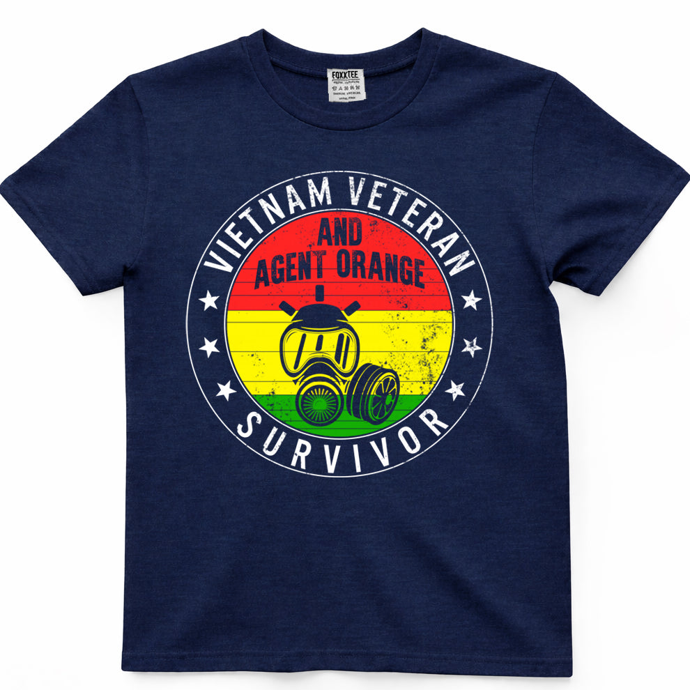 Vietnam Veteran And Orange Agent Survivor Veterans Day Men Comfort Colors t-shirt11