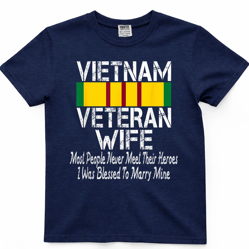 Vietnam Veteran Wife Design T-Shirt