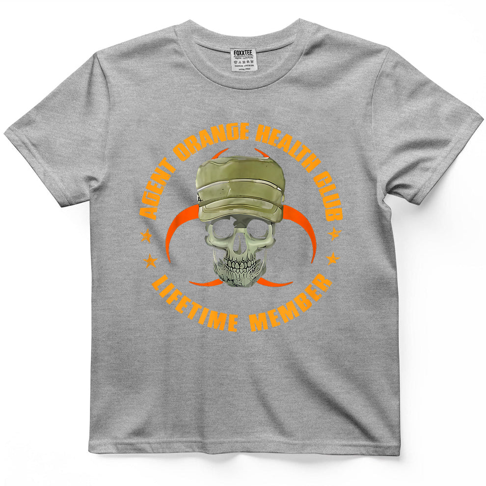 Orange Agent Health Club Lifetime Member Vietnam Veterans T-Shirt