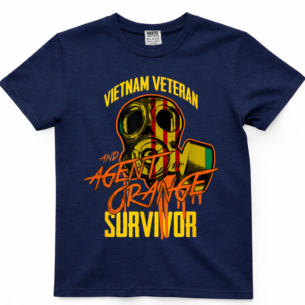 VIETNAM VETERAN AND AGENT ORANGE SURVIVOR T-Shirt