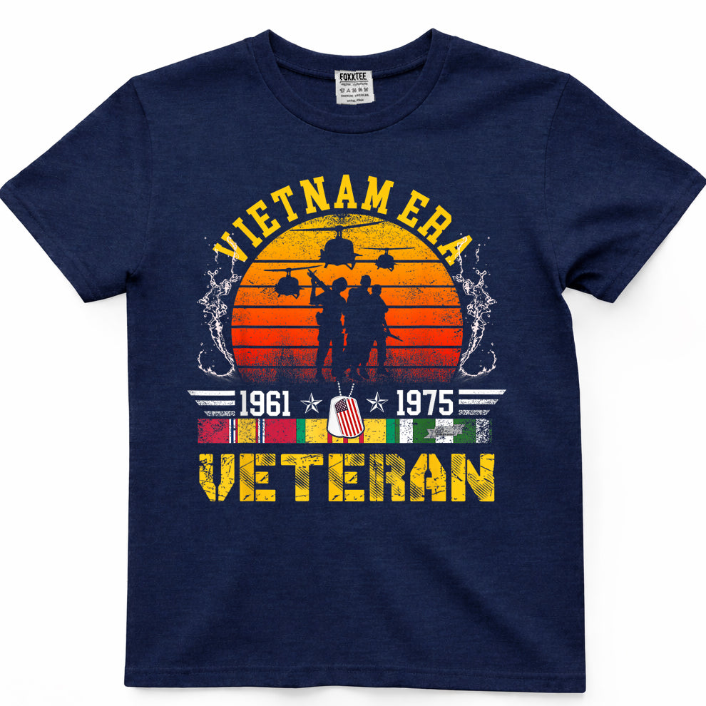 Veteran Gift T-Shirt Vietnam War Era Retired Soldier T-Shirt