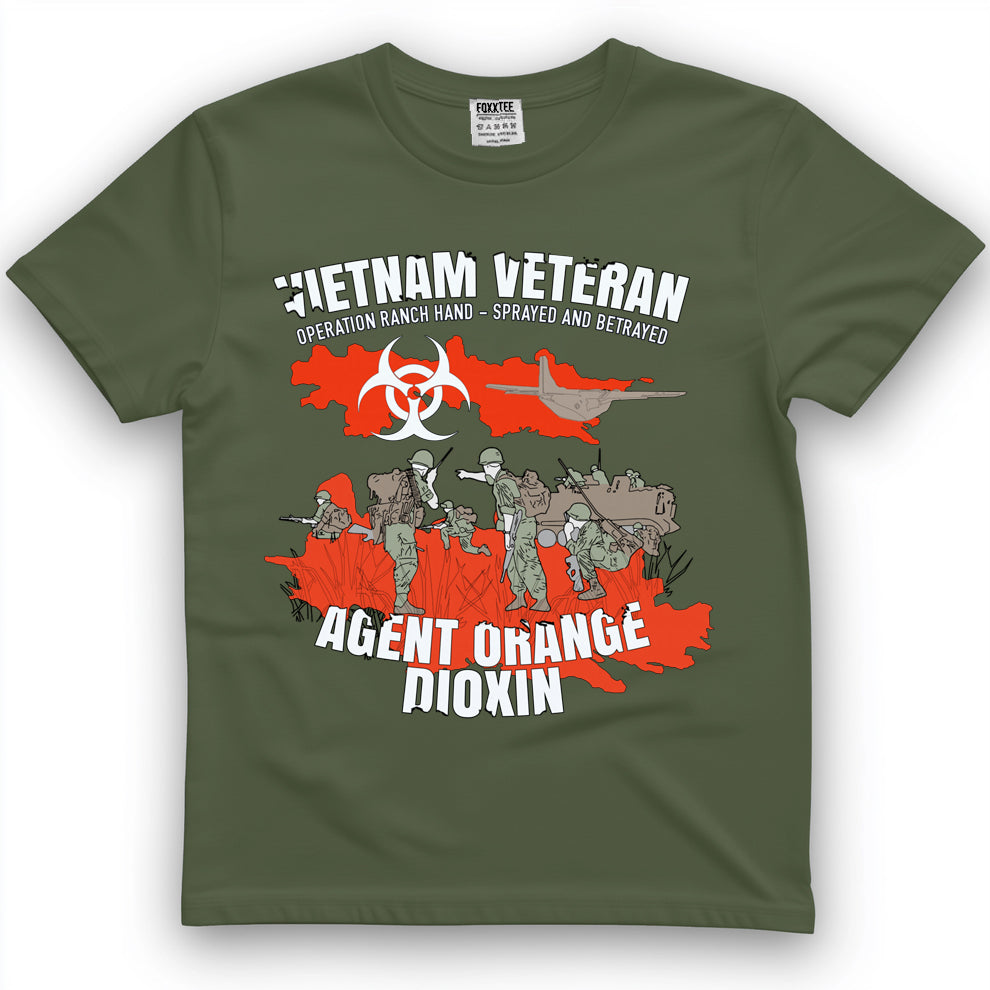 Vietnam Veteran Agent Orange Sprayed T-Shirt