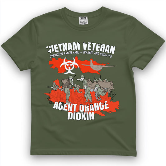 Vietnam Veteran Agent Orange Sprayed T-Shirt
