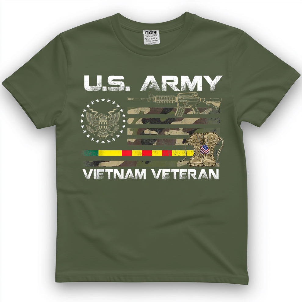 U.S. Army Vietnam Veteran T-Shirt, Vietnam Veteran Gift T-Shirt