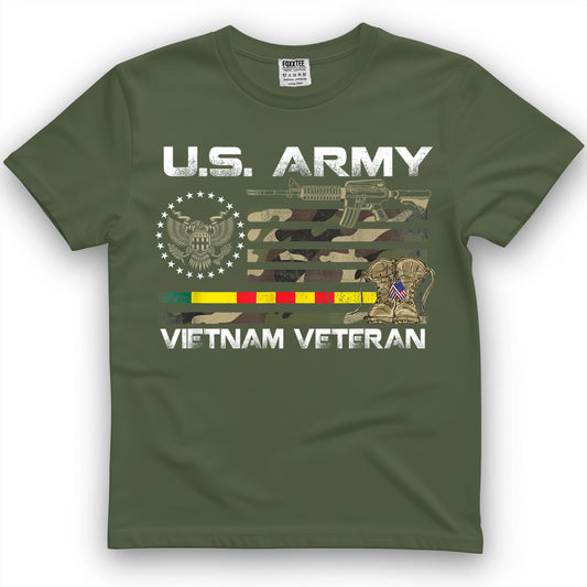 U.S. Army Vietnam Veteran T-Shirt, Vietnam Veteran Gift T-Shirt