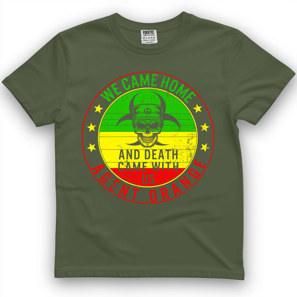 Vietnam Veterans Day Orange Agent Victims Retired Soldiers T-Shirt