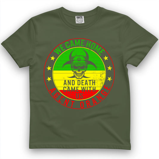 Vietnam Veterans Day Orange Agent Victims Retired Soldiers T-Shirt