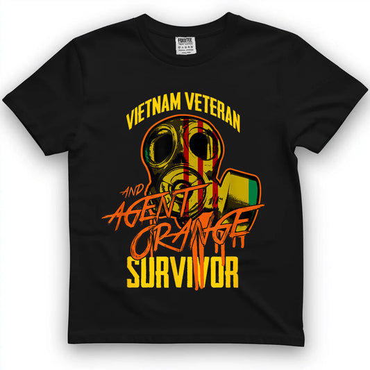 VIETNAM VETERAN AND AGENT ORANGE SURVIVOR T-Shirt