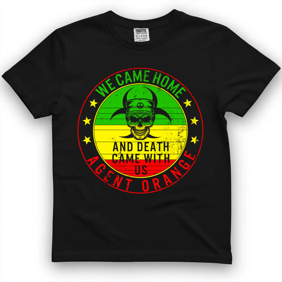 Vietnam Veterans Day Orange Agent Victims Retired Soldiers T-Shirt