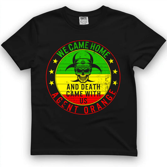 Vietnam Veterans Day Orange Agent Victims Retired Soldiers T-Shirt