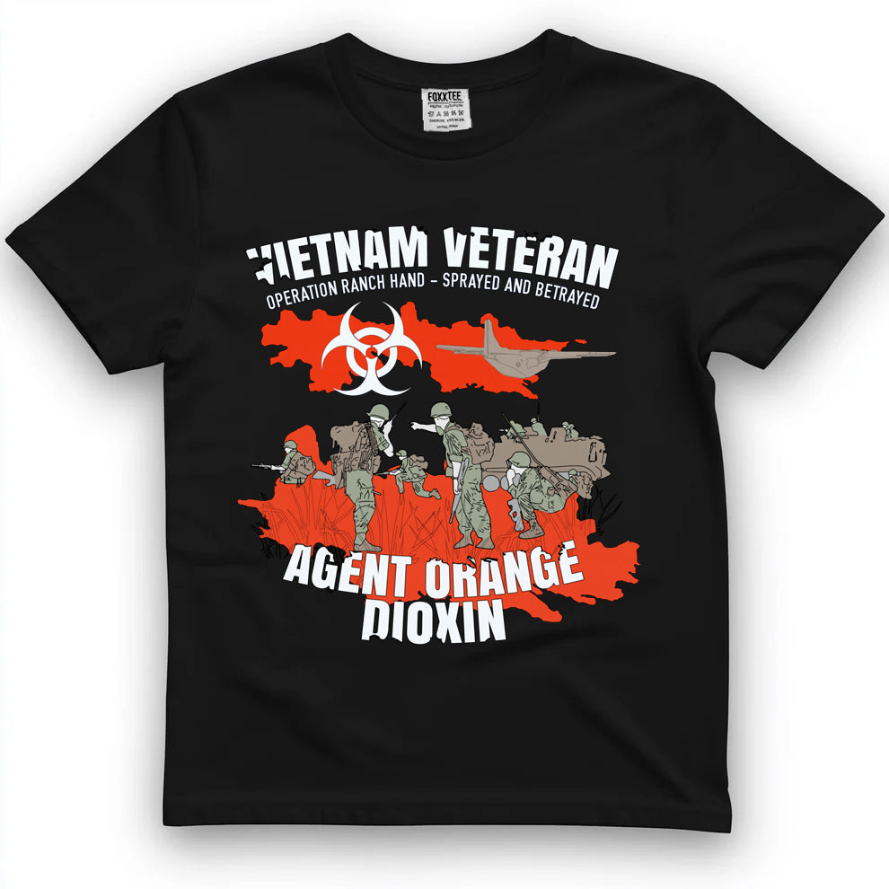 Vietnam Veteran Agent Orange Sprayed T-Shirt