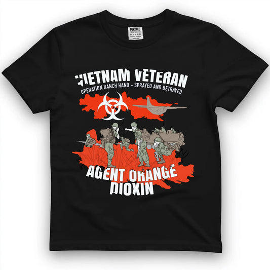 Vietnam Veteran Agent Orange Sprayed T-Shirt