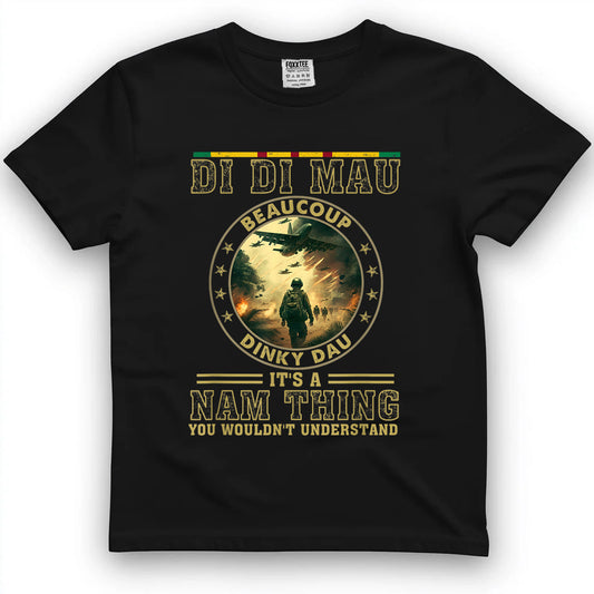 Vietnam Veteran Di Di Mau, Vietnam War Memory, Memorial Day T-Shirt